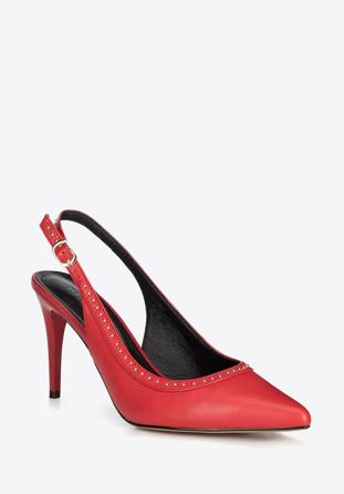 Women's shoes, red, 90-D-958-3-41, Photo 1
