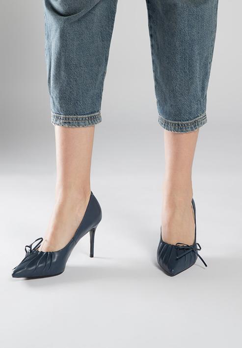 Women's shoes, navy blue, 90-D-900-7-36, Photo 3