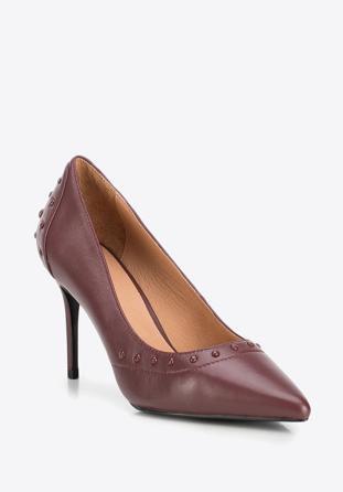 Women's shoes, burgundy, 89-D-900-2-35, Photo 1