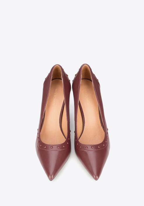 Women's shoes, burgundy, 89-D-900-2-40, Photo 7