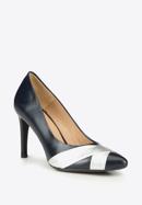 Women's stiletto shoes, navy blue, 87-D-703-1-39, Photo 1