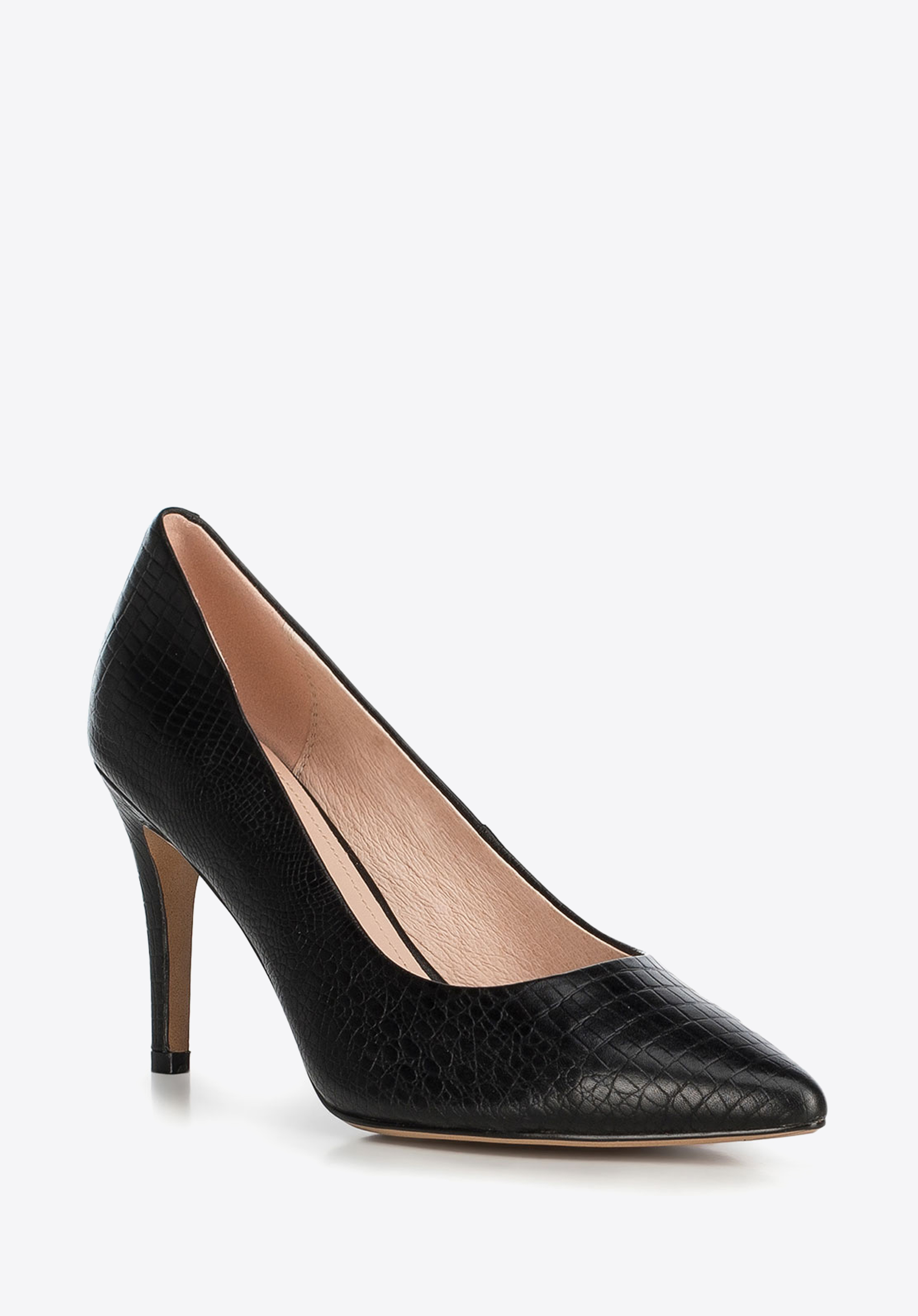 Leather high heel court shoes | WITTCHEN | 90-D-950