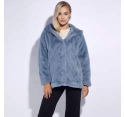 Jacket, grey - blue, 95-9W-100-7-XL, Photo 1