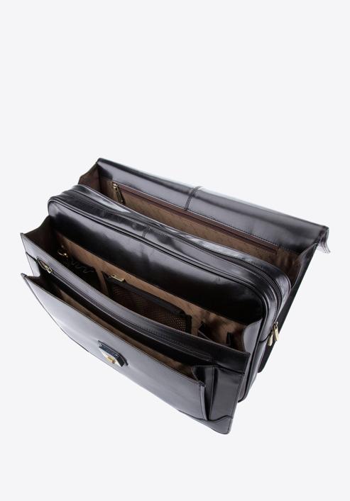 Briefcase, black, 39-3-012-1, Photo 3