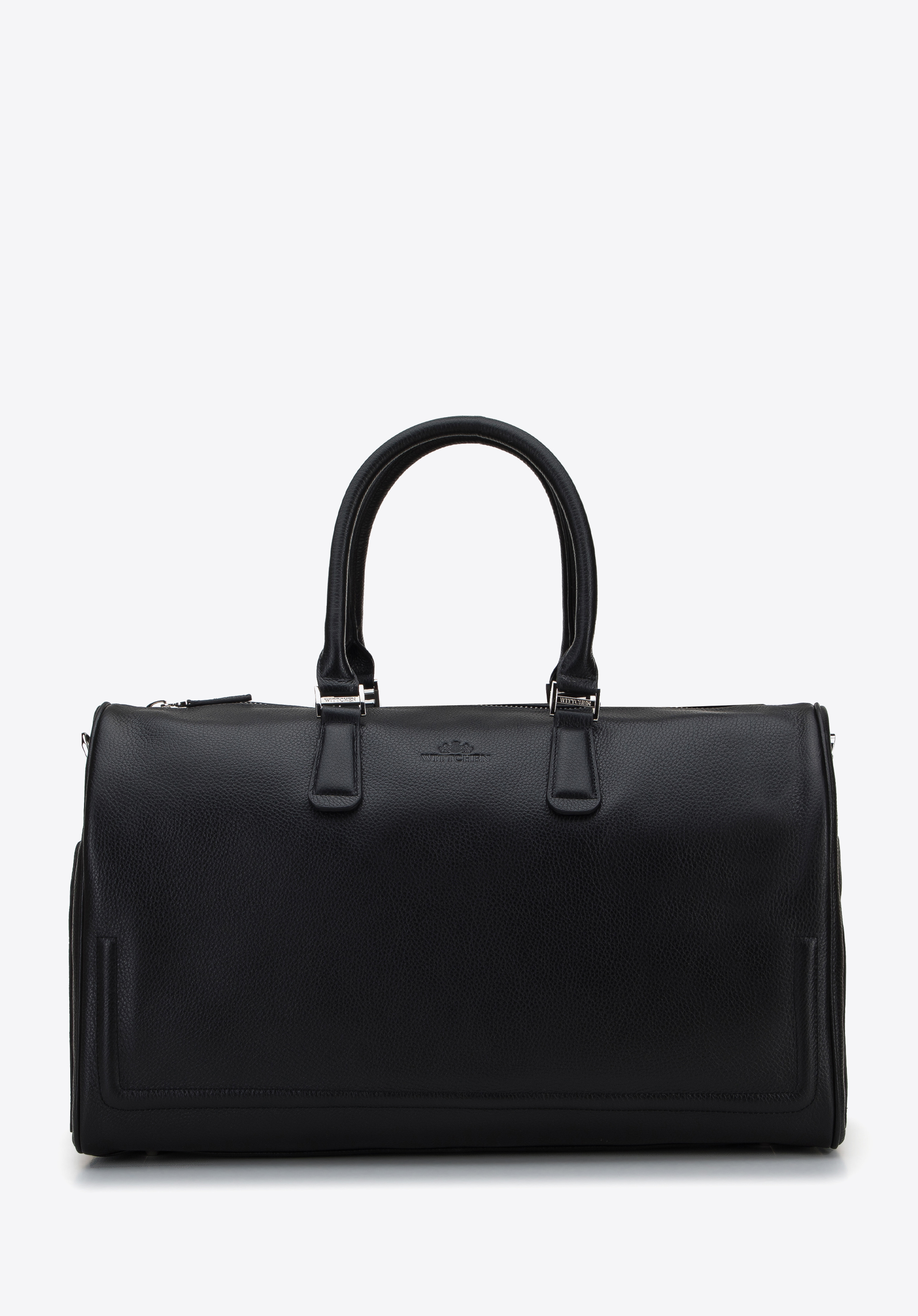 Burberry leather hotsell duffle bag