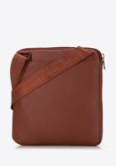 Men's leather messenger bag, brown, 98-4U-901-1, Photo 2