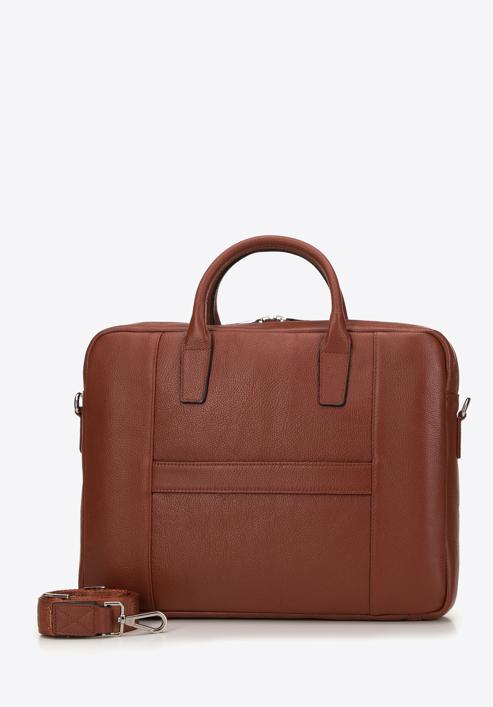 11’’/12’’ leather laptop bag, brown, 98-3U-900-13, Photo 2