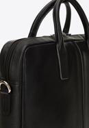 11’’/12’’ leather laptop bag, black, 98-3U-900-13, Photo 4