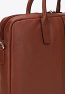 11’’/12’’ leather laptop bag, brown, 98-3U-900-13, Photo 4