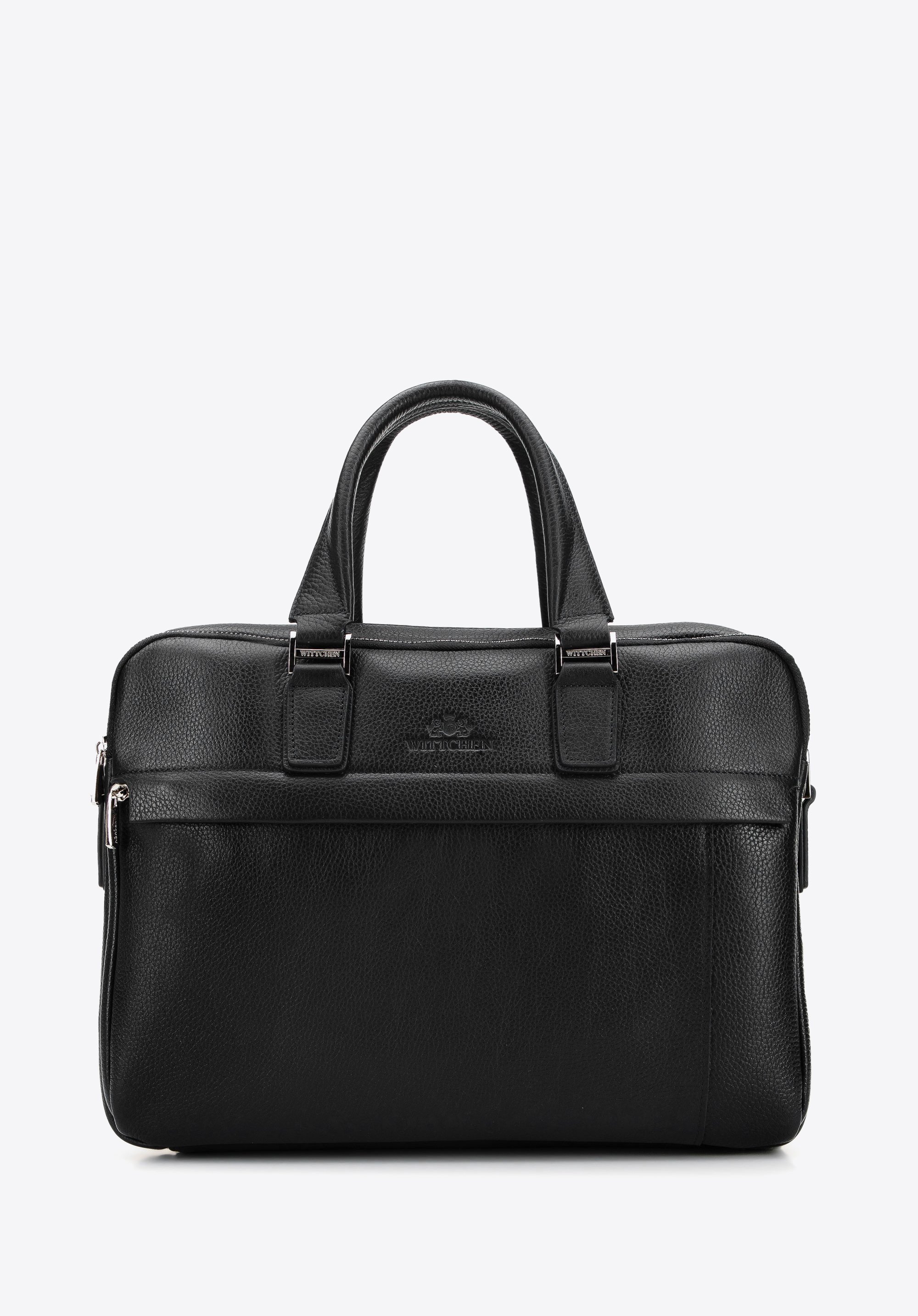 Torba na laptopa 13” skórzana dwukomorowa
