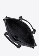 Faux leather 13” laptop bag, black, 95-3P-003-1, Photo 3