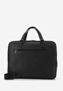 Faux leather two-compartment 15,6” laptop bag, black, 95-3P-007-1, Photo 2