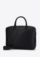 Faux leather 15,6” laptop bag, black, 95-3P-001-1, Photo 2