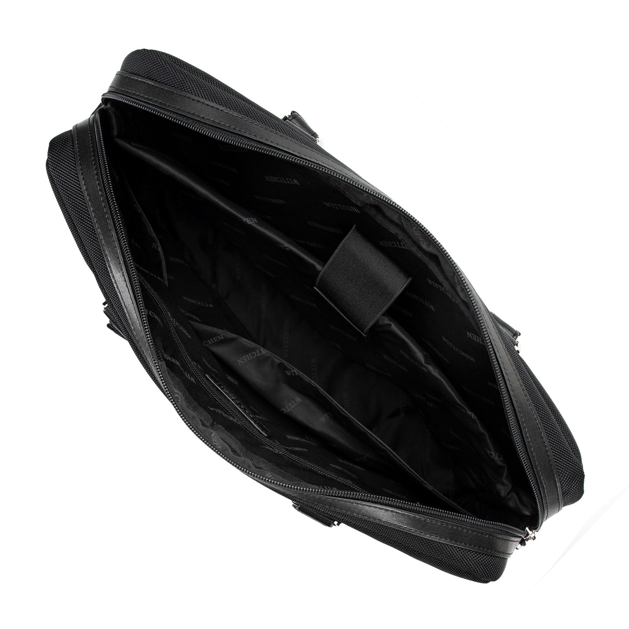 Pánska taška na notebook 17" z polyesteru a mikrovlákna čierna 100-3U-901-1, Vyberte variant čierna
