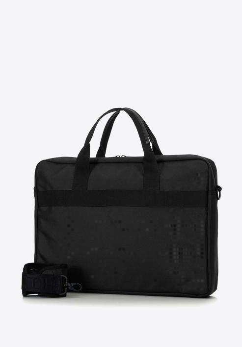 Front strap large laptop bag 17", black, 91-3P-701-4, Photo 2