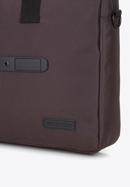 Front strap large laptop bag 17", brown, 91-3P-701-4, Photo 5