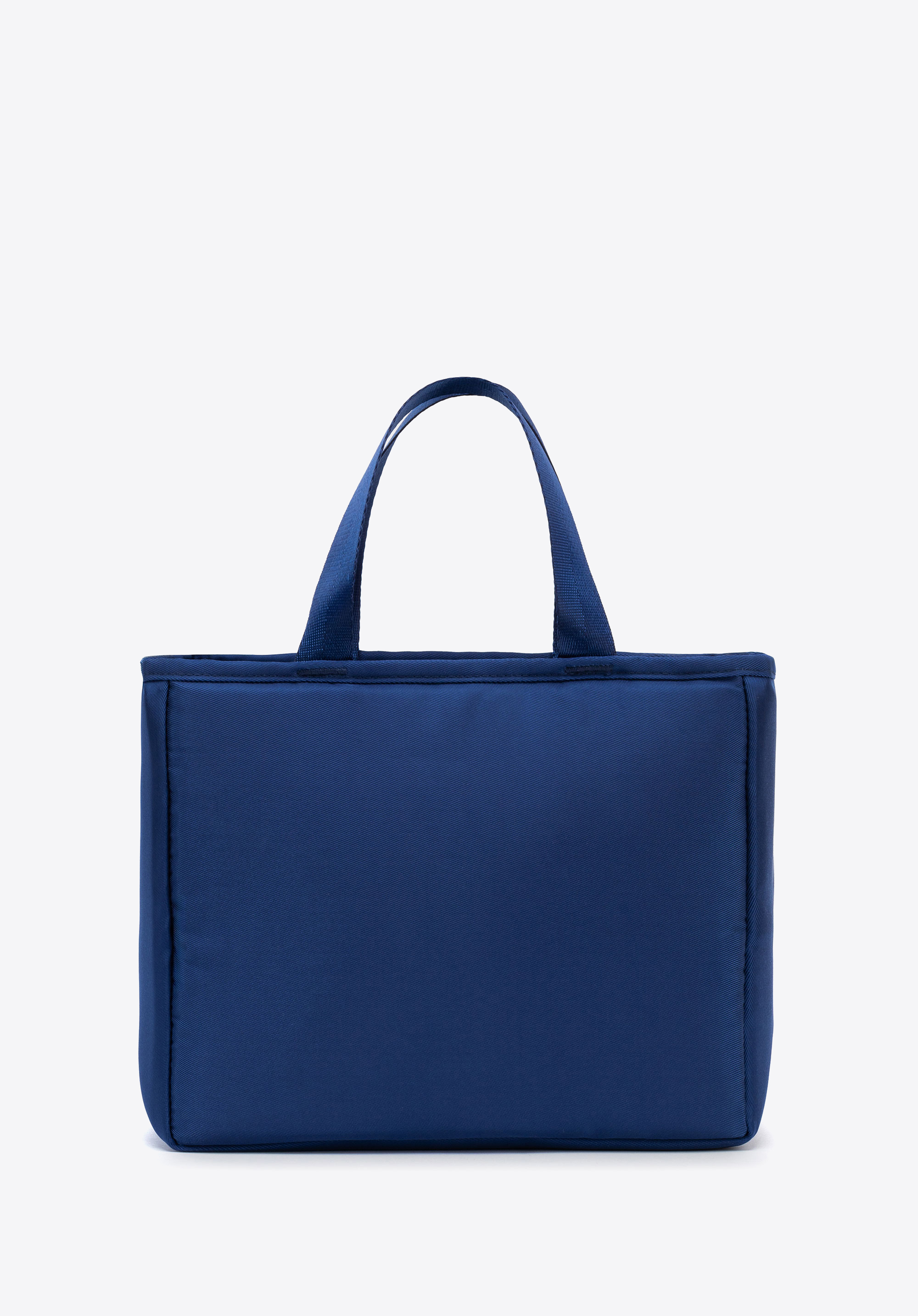 Lunch bag with front pocket, blue, 56-3-023-91, Photo 1