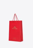 Red paper gift bag, red, TORBA-2R, Photo 2