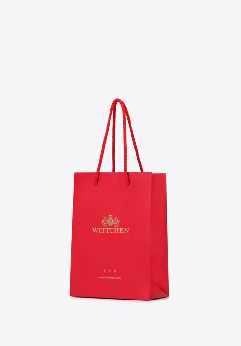 Red paper gift bag, red, TORBA-1R, Photo 2