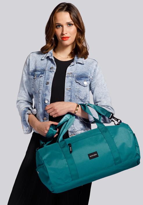 Large holdall bag, turquoise, 56-3S-936-95, Photo 15