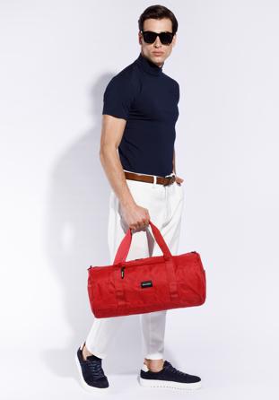 Large holdall bag, red, 56-3S-936-35, Photo 1
