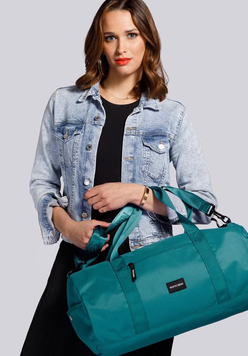 Large holdall bag, turquoise, 56-3S-936-01, Photo 9