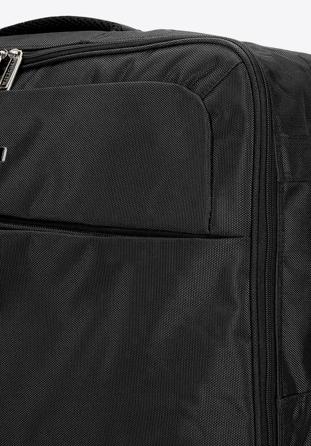 Torba podróżna i plecak w jednym, czarny, 56-3S-586-10, Zdjęcie 1