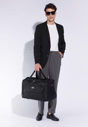 Large travel bag, black, 56-3S-655-1, Photo 1