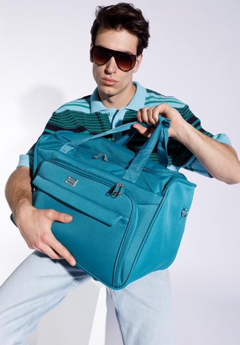 Large travel bag, turquoise, 56-3S-655-9, Photo 17