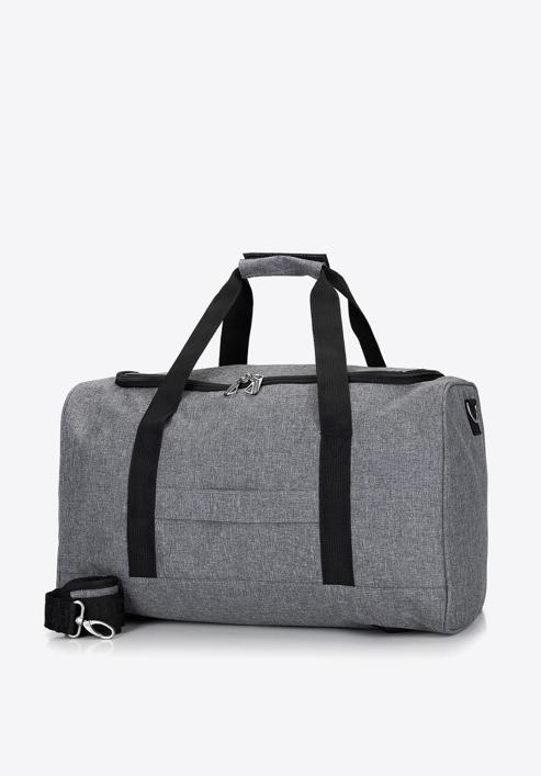 Medium-sized travel bag, light grey, 56-3S-942-01, Photo 2