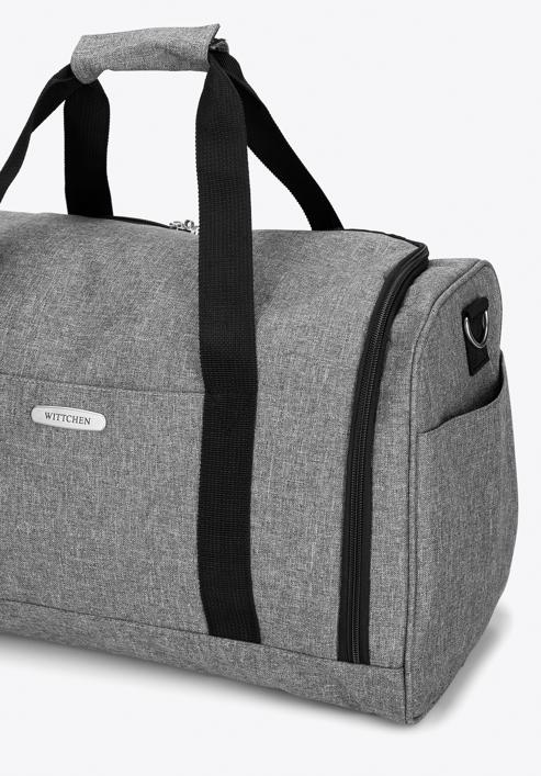 Medium-sized travel bag, grey, 56-3S-942-96, Photo 5