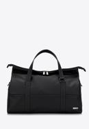 Faux leather travel bag, black, 98-3P-514-8, Photo 2