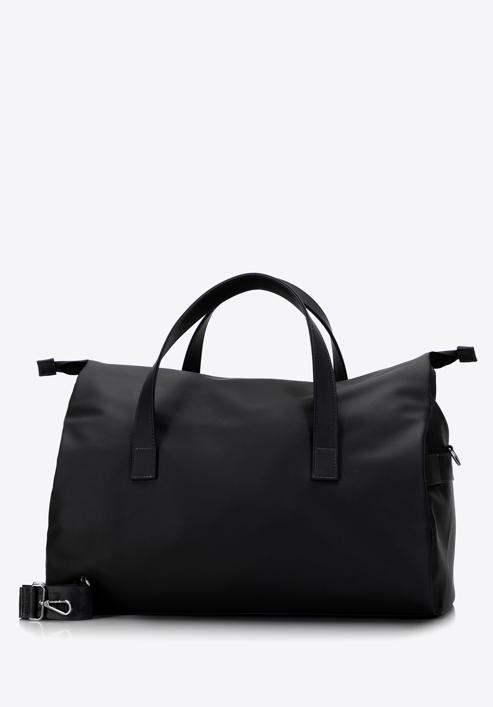 Faux leather travel bag, black, 98-3P-514-8, Photo 3