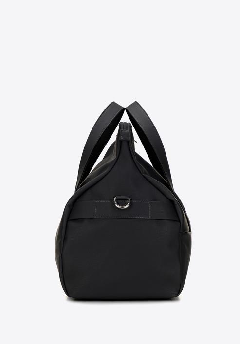 Faux leather travel bag, black, 98-3P-514-8, Photo 5