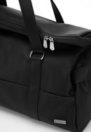 Faux leather travel bag, black, 98-3P-514-8, Photo 6