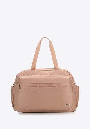 Large travel bag, beige, 94-4Y-105-9, Photo 1