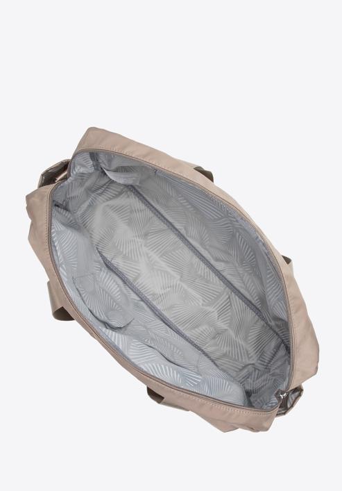 Large travel bag, beige grey, 98-4Y-104-P, Photo 3