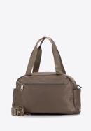 Small nylon travel bag, beige grey, 98-4Y-106-8, Photo 2