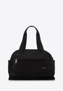 Small nylon travel bag, black-silver, 98-4Y-106-1G, Photo 3