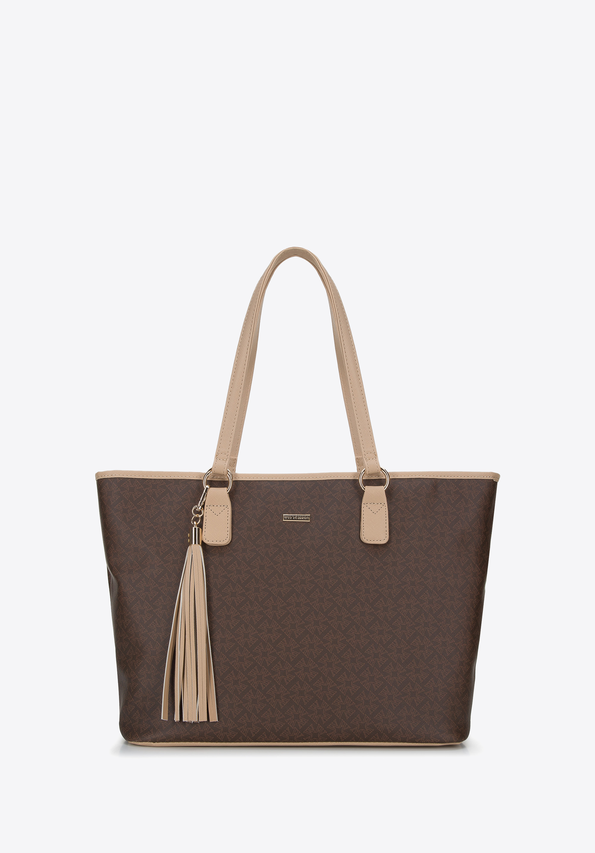 Calvin klein susan signature small clearance tote