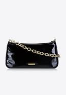 Handbag, black-gold, 93-4Y-421-6, Photo 1