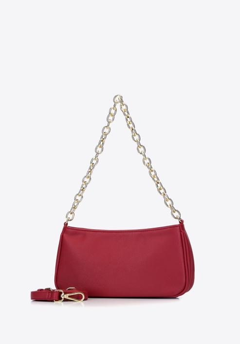 Handbag, burgundy, 93-4Y-421-6, Photo 3
