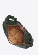 Baguette bag with ruched shoulder strap, green, 93-4Y-415-Z, Photo 3