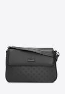 Monogram shoulder bag, black, 93-4-247-9, Photo 1