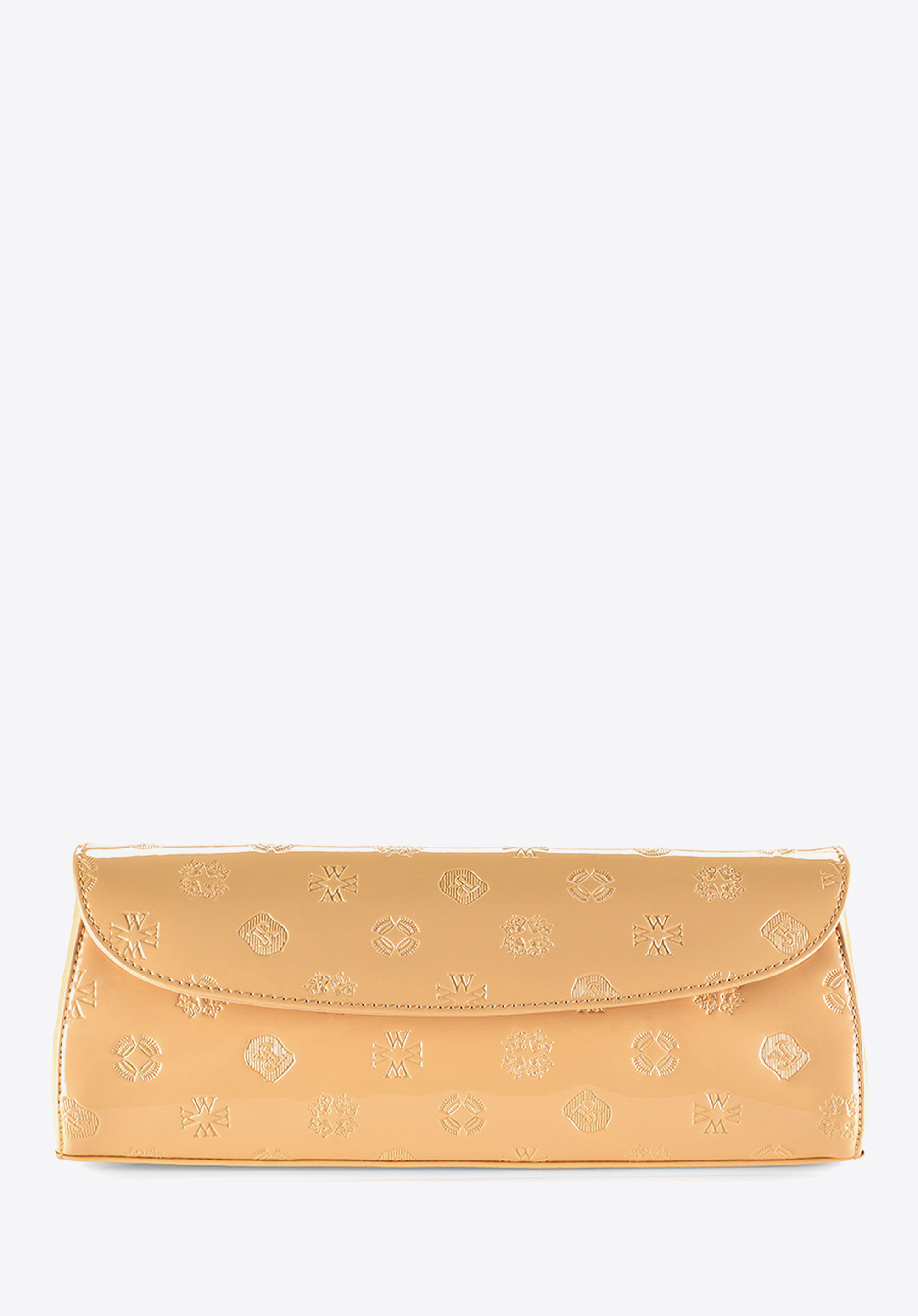 Torebka damska, beżowy, 34-4-514-BL, Zdjęcie 1