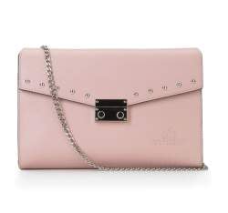 Clutch bag, pink, 87-4-161-P, Photo 1