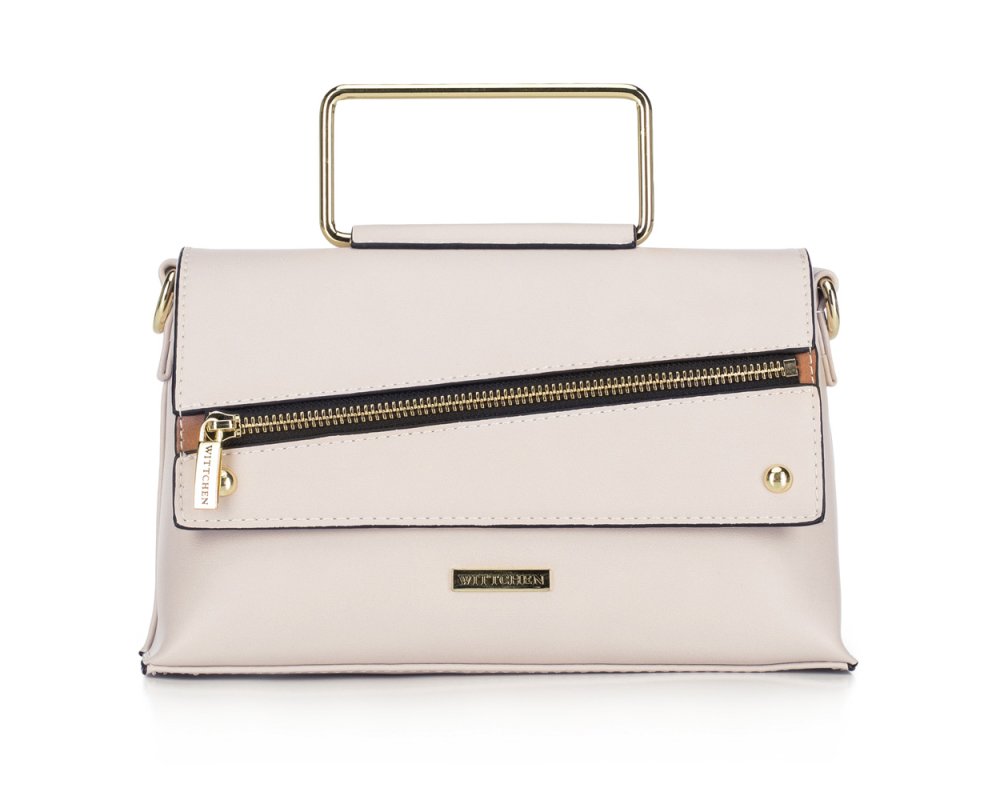 light beige clutch bag