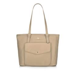 Shopper bag, beige, 88-4E-219-9, Photo 1
