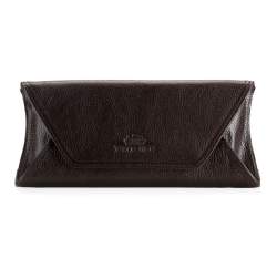 Clutch bag, dark brown, 35-4-578-3, Photo 1
