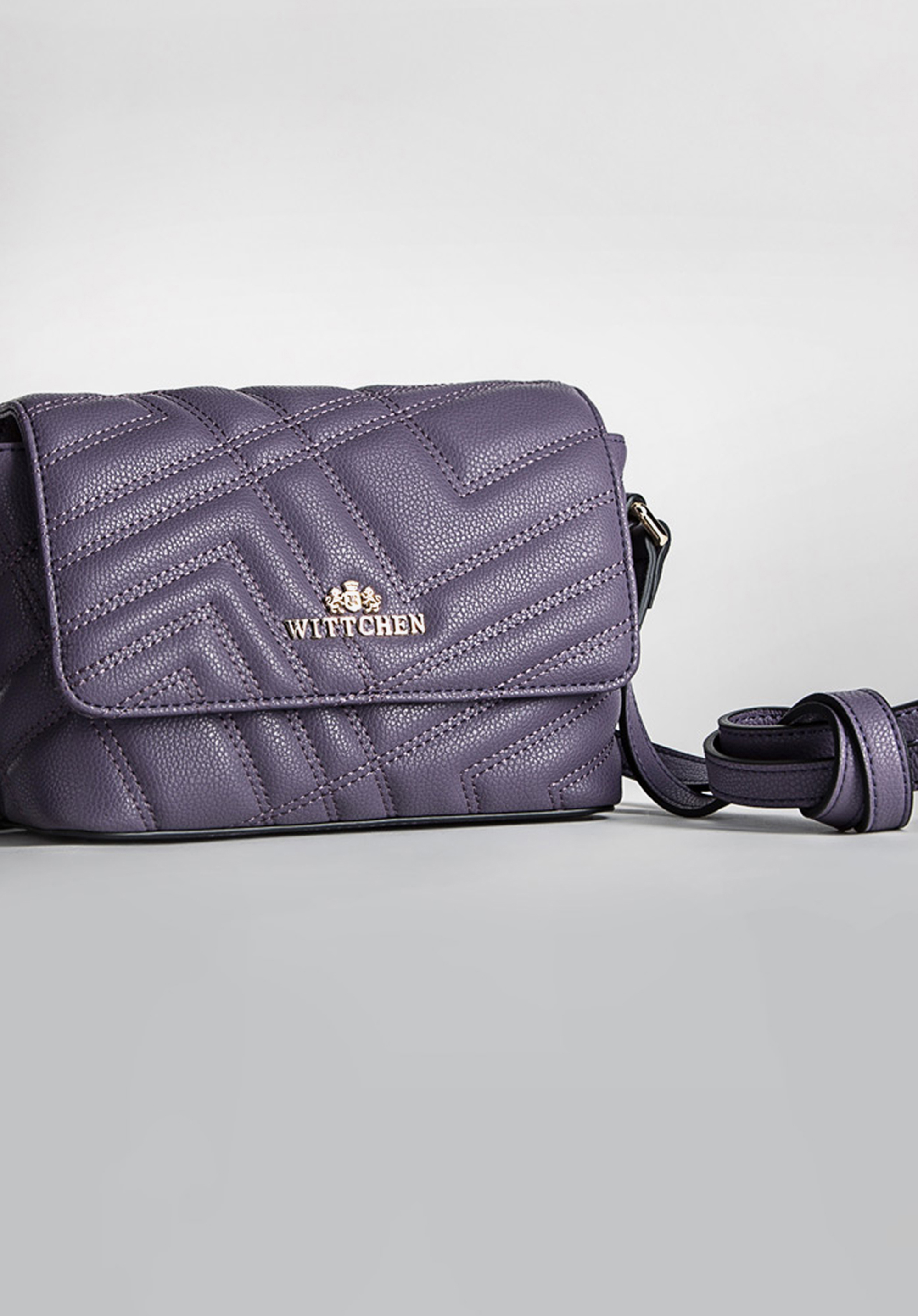 Messenger bag, violet, 89-4E-502-V, Photo 1